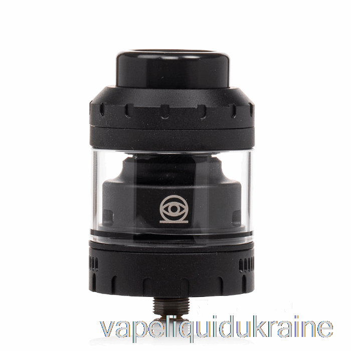 Vape Liquid Ukraine Vaperz Cloud Osiris 30mm RTA Matte Black (Incl. Glass)